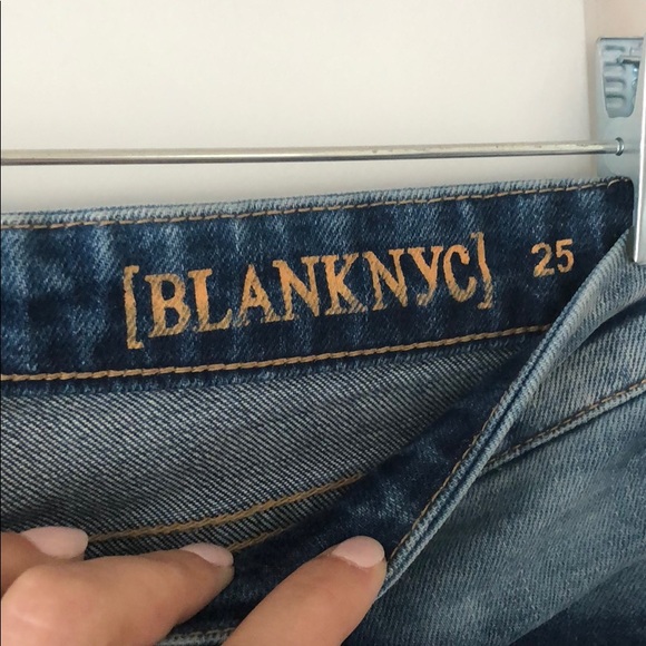 Blank NYC Distressed Denim Jeans - Picture 2 of 5